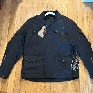 Motorcycle Furygan Black Color Zeno Jacket (Size XL 46-48)